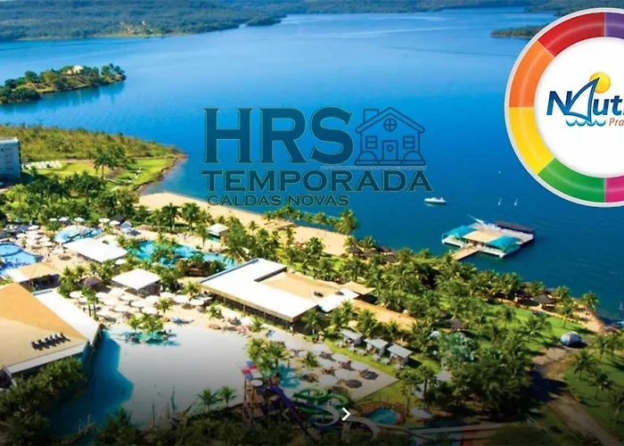Resort de Luxo em Caldas Novas com Ingressos com Valor Exclusivo Nos Clubes WaterPark, Lagoa Termas e Náutico Praia Clube