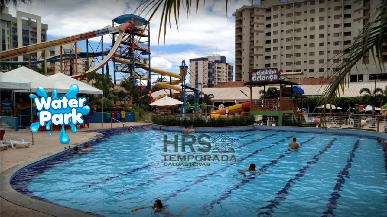 Apartamento De Luxo Em Com Ingressos Com Valor Exclusivo Nos Clubes Waterpark, Lagoa Termas E Nautico Praia Clube